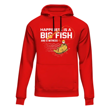 Happiness Is A Big Fish Unisex Hoodie